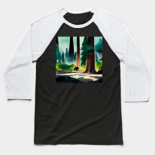 A forest of sequoias Baseball T-Shirt